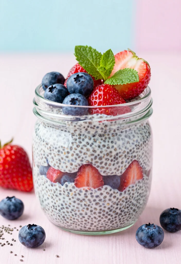 15 Chia Seed Pudding Recipes for a Healthy Breakfast - 3. Berry Bliss Chia Seed Pudding 1
