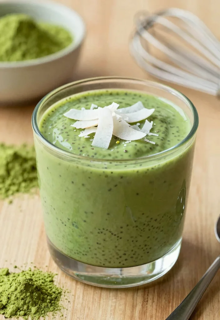 15 Chia Seed Pudding Recipes for a Healthy Breakfast - 4. Matcha Green Tea Chia Seed Pudding 1