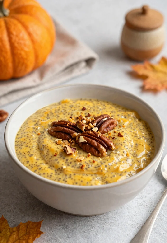 15 Chia Seed Pudding Recipes for a Healthy Breakfast - 8. Pumpkin Spice Chia Seed Pudding 1