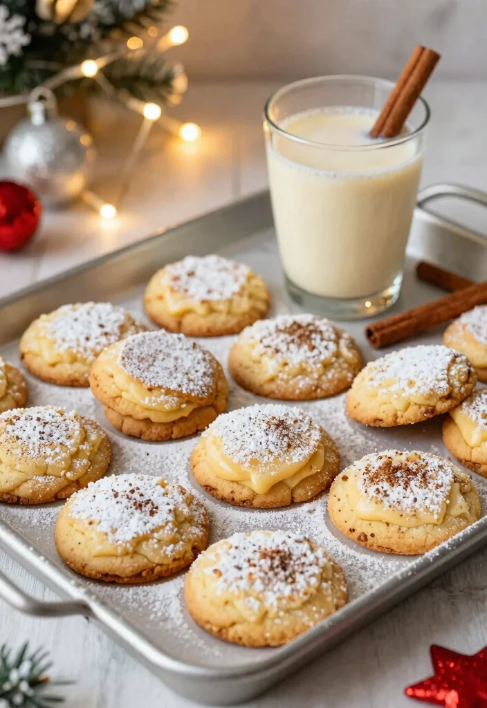 15 Easy Christmas Cookie Recipes for Festive Holiday Baking - 14. Eggnog Cookies 1