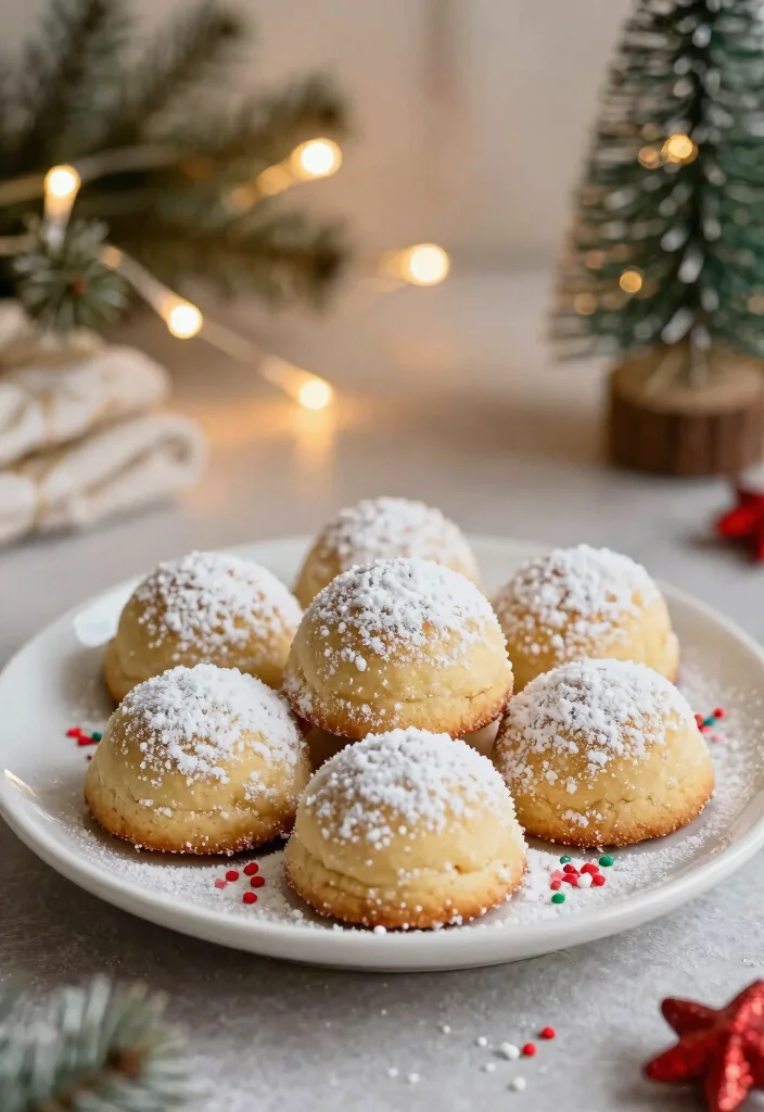 15 Easy Christmas Cookie Recipes for Festive Holiday Baking - 2. Festive Snowball Cookies 1