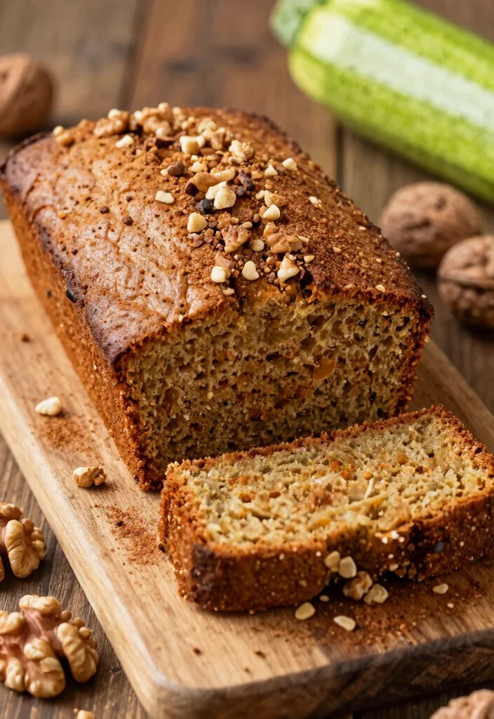 15 Easy Zucchini Bread Recipes for Moist Homemade Loaves - 4. Spiced Zucchini Bread with Nuts 1