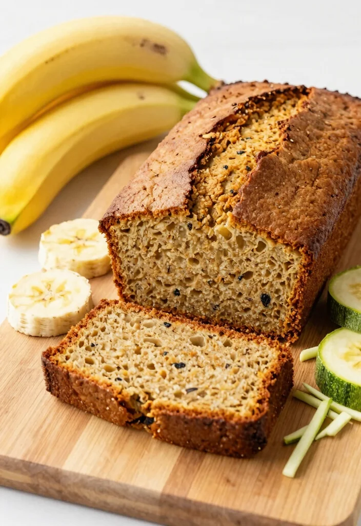 15 Easy Zucchini Bread Recipes for Moist Homemade Loaves - 5. Healthy Zucchini Banana Bread 1