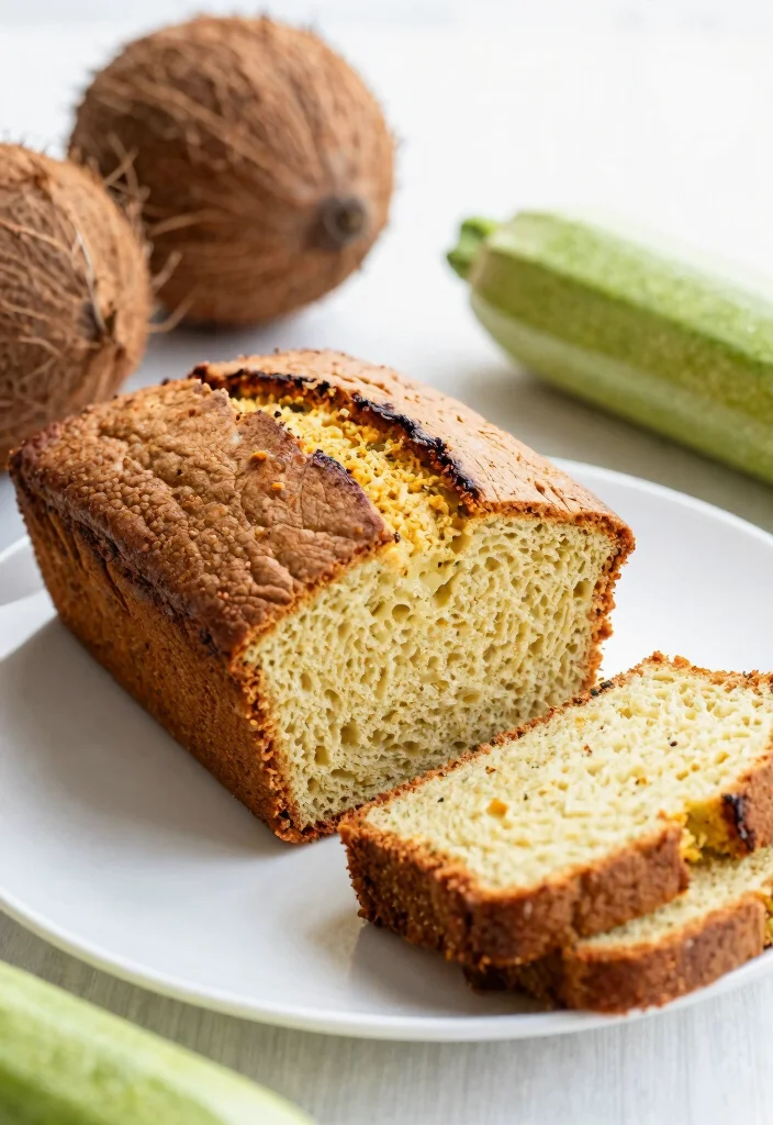15 Easy Zucchini Bread Recipes for Moist Homemade Loaves - 6. Coconut Flour Zucchini Bread 1