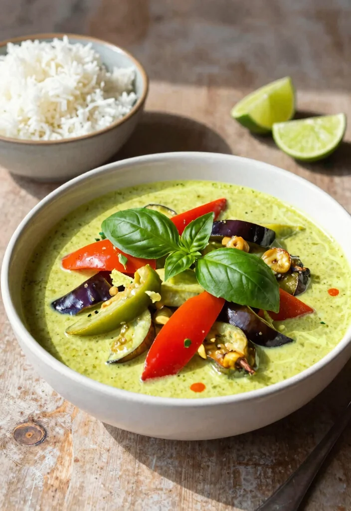 15 Green Curry Recipes Thai: Authentic Creamy Dishes 2 15 Green Curry Recipes Thai: Authentic Creamy Dishes - 1. Classic Vegan Thai Green Curry 1