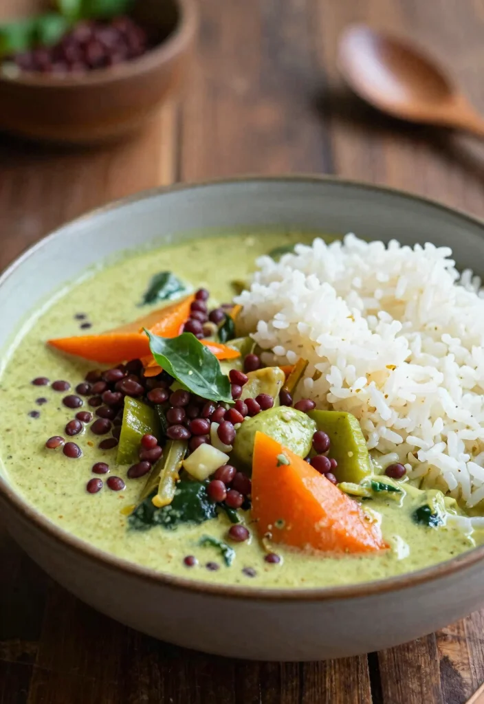 15 Green Curry Recipes Thai: Authentic Creamy Dishes 14 15 Green Curry Recipes Thai: Authentic Creamy Dishes - 13. Thai Green Curry with Lentils 1