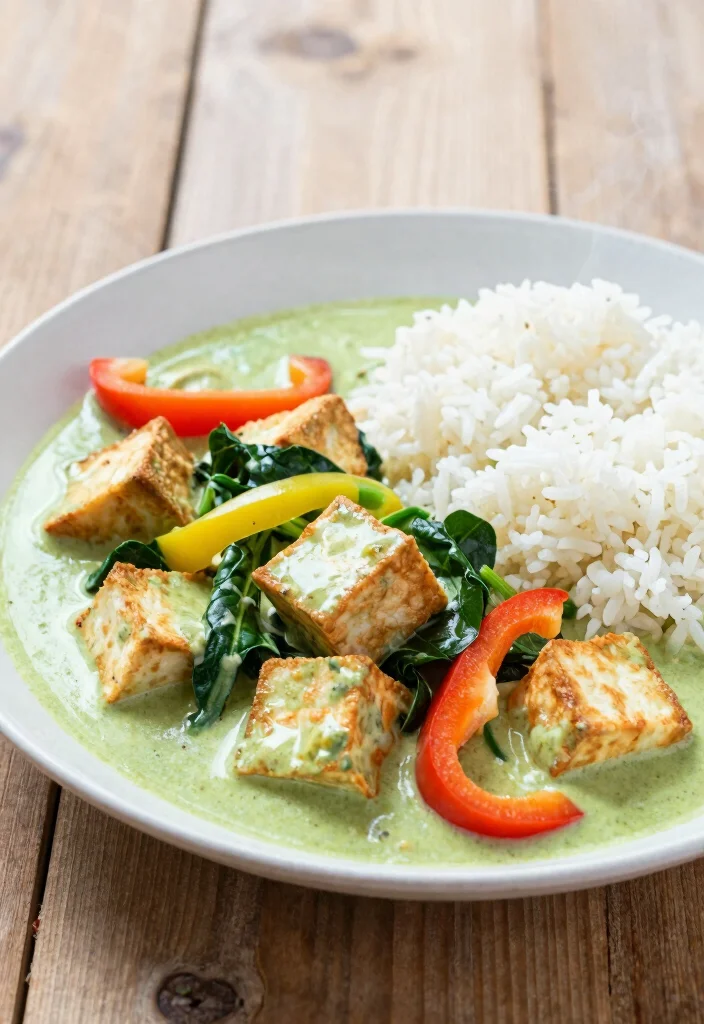 15 Green Curry Recipes Thai: Authentic Creamy Dishes 3 15 Green Curry Recipes Thai: Authentic Creamy Dishes - 2. Quick Green Curry with Tofu 1