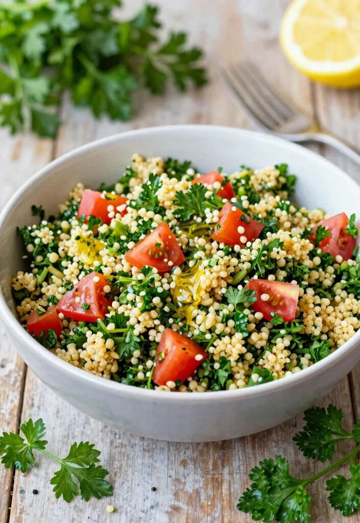 15 Grow a Garden Recipes Fresh From Your Backyard - 15. Parsley Tabouli 1
