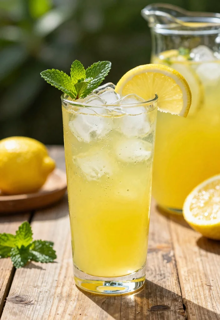 15 Grow a Garden Recipes Fresh From Your Backyard - 2. Mint-Lemonade 1