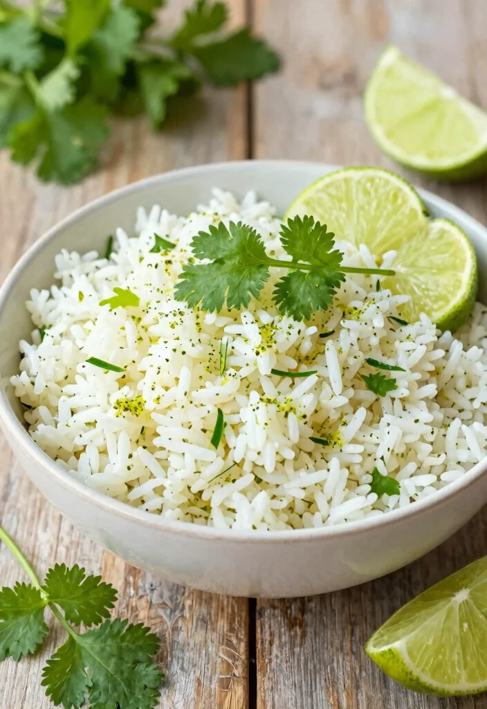 15 Grow a Garden Recipes Fresh From Your Backyard - 5. Cilantro Lime Rice 1