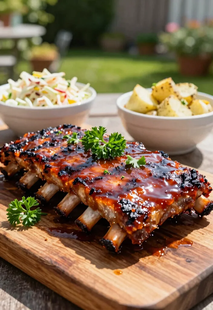 16 4th of July Recipes Perfect for Summer Celebrations - 1. Grilled BBQ Ribs 1
