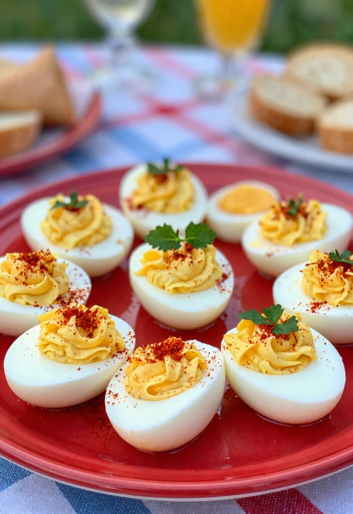 16 4th of July Recipes Perfect for Summer Celebrations - 3. Classic Deviled Eggs 1