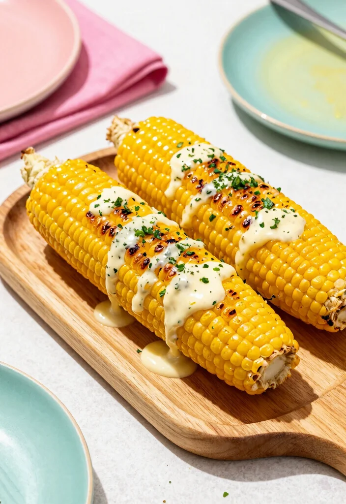 16 4th of July Recipes Perfect for Summer Celebrations - 4. Corn on the Cob with Herb Butter 1
