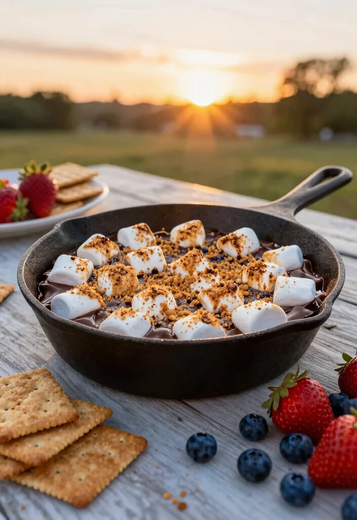 16 4th of July Recipes Perfect for Summer Celebrations - 7. S'mores Dip 1