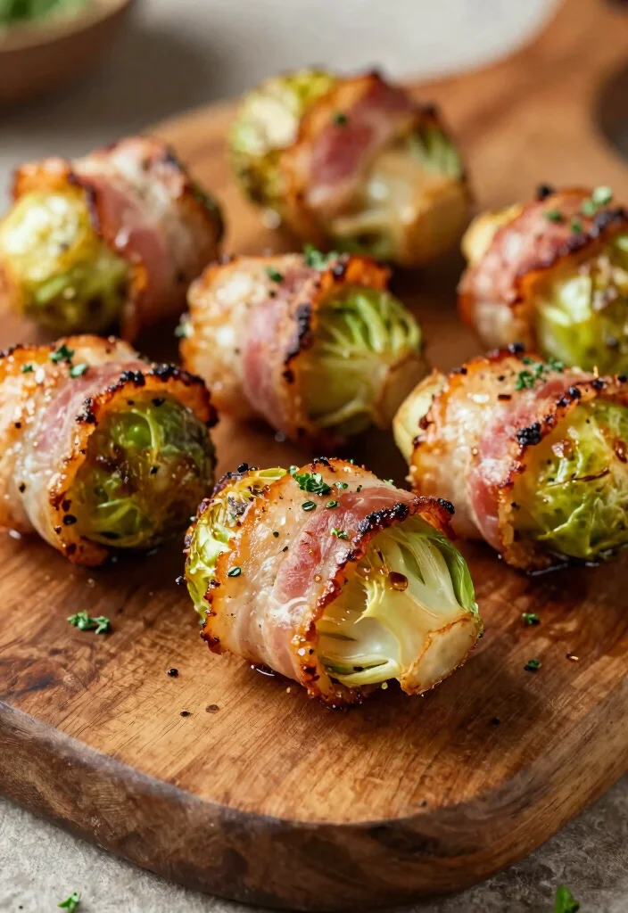 16 Brussel Sprout Recipes With Bacon: Crispy Savory Combos - 1. Bacon-Wrapped Brussel Sprouts 1