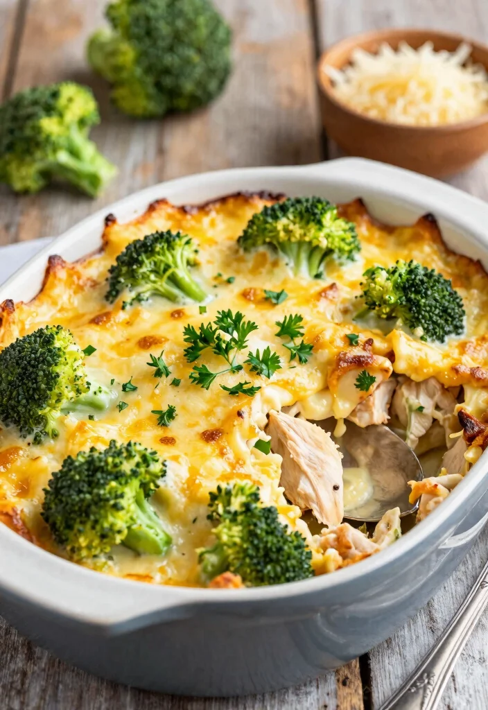 16 Easy Chicken Casserole Recipes Comfort Food Classics - 1. Creamy Chicken and Broccoli Casserole 1
