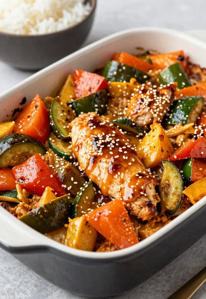 16 Easy Chicken Casserole Recipes Comfort Food Classics - 13. Teriyaki Chicken Casserole 1