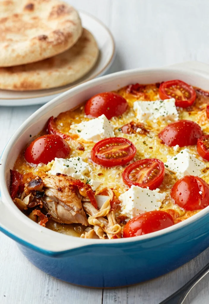 16 Easy Chicken Casserole Recipes Comfort Food Classics - 14. Greek Chicken Casserole 1