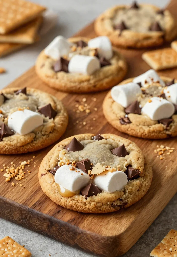 16 Easy Chocolate Chip Cookie Recipes Soft Chewy Favorites - 16. S’mores Chocolate Chip Cookies 1