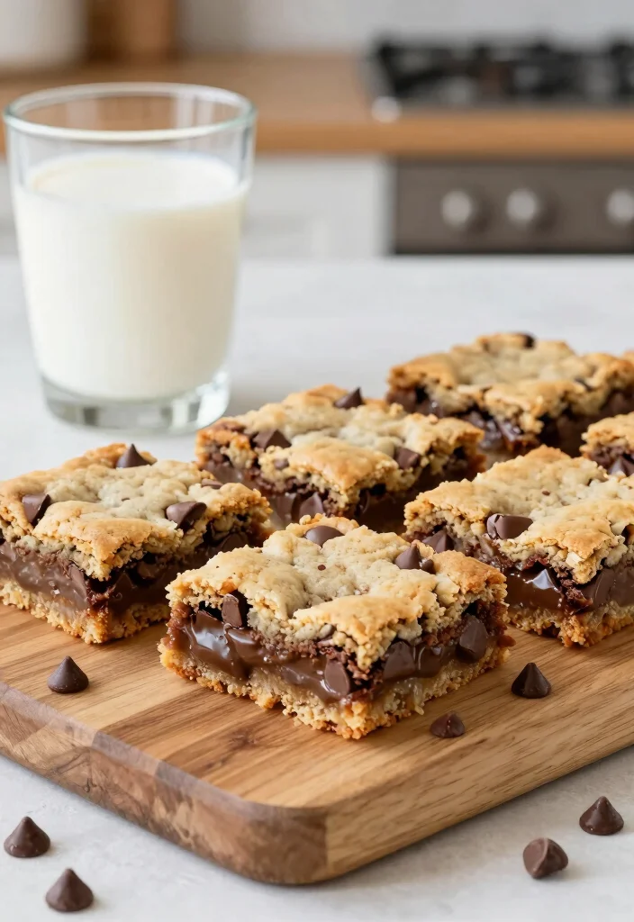 16 Easy Chocolate Chip Cookie Recipes Soft Chewy Favorites - 6. Chocolate Chip Cookie Bars 1