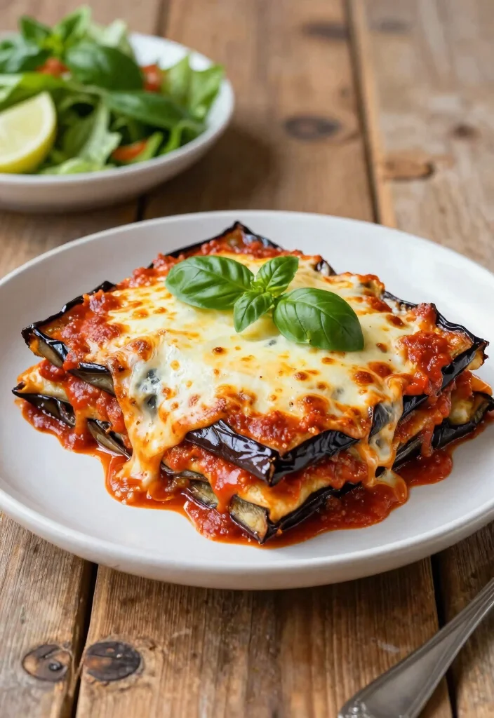 16 Easy Dinner Recipes for Two Cozy Simple Plates - 13. Baked Eggplant Parmesan 1