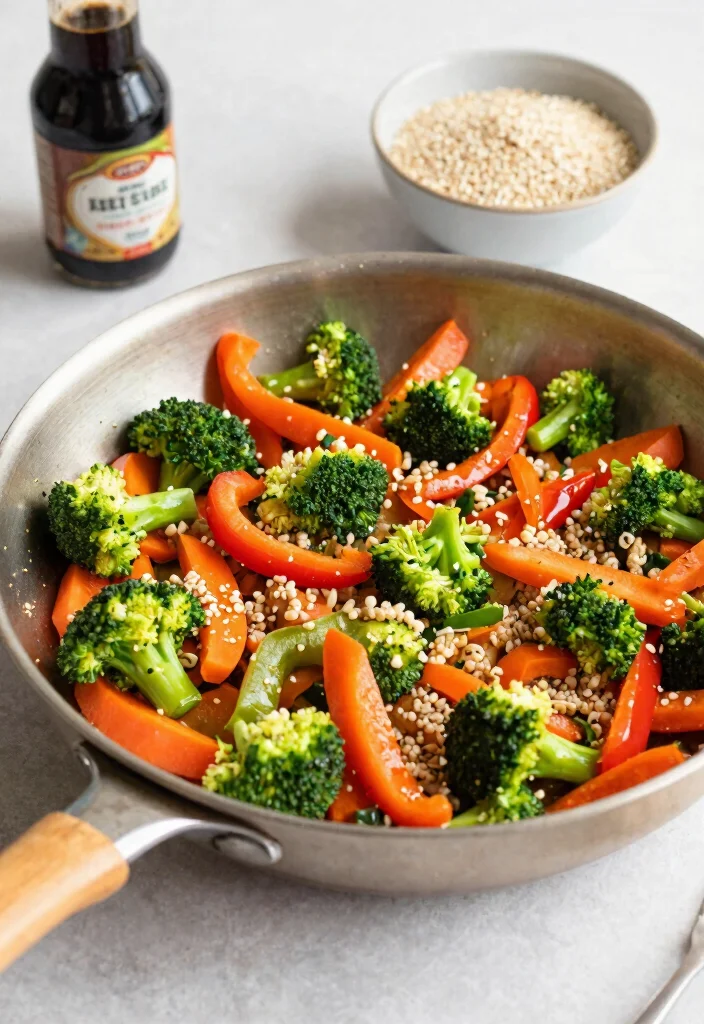 16 Easy Dinner Recipes for Two Cozy Simple Plates - 3. One-Pan Veggie and Quinoa Stir-Fry 1