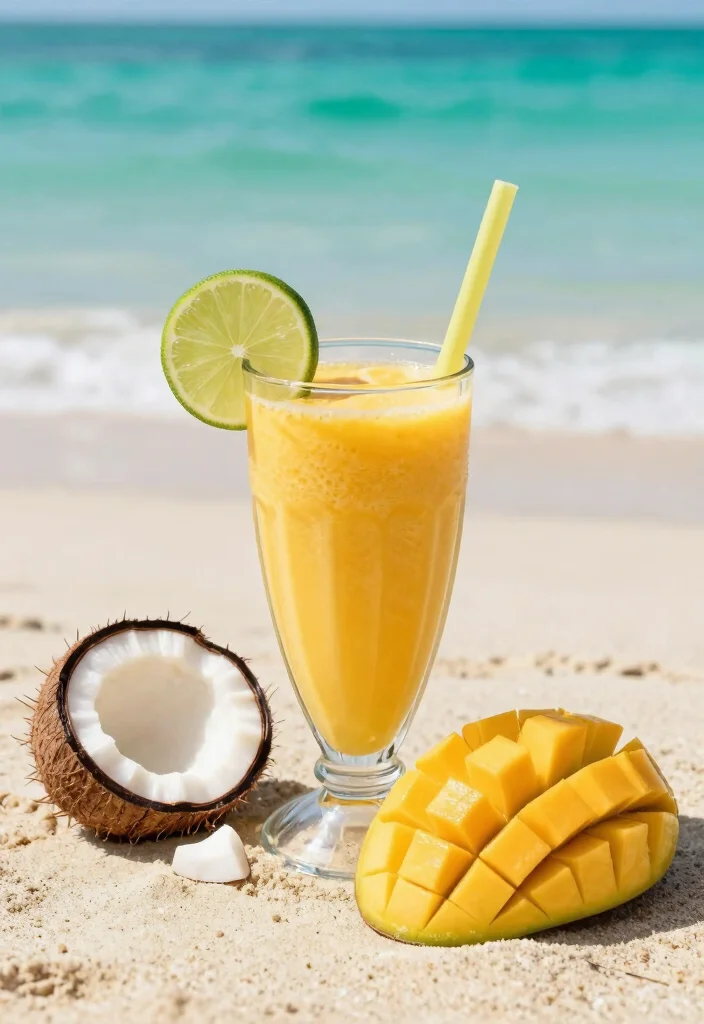16 Easy Fruit Smoothie Recipes for Healthy Breakfasts - 2. Tropical Mango Delight 1