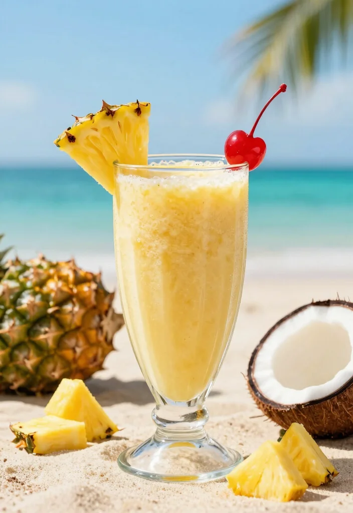 16 Easy Fruit Smoothie Recipes for Healthy Breakfasts - 5. Pineapple Coconut Breeze 1