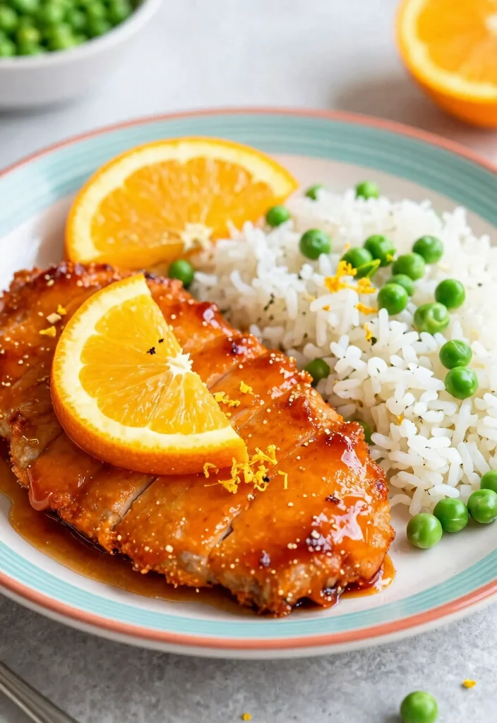16 Easy Pork Chop Recipes for Juicy Weeknight Dinners - 11. Orange Glazed Pork Chops 1