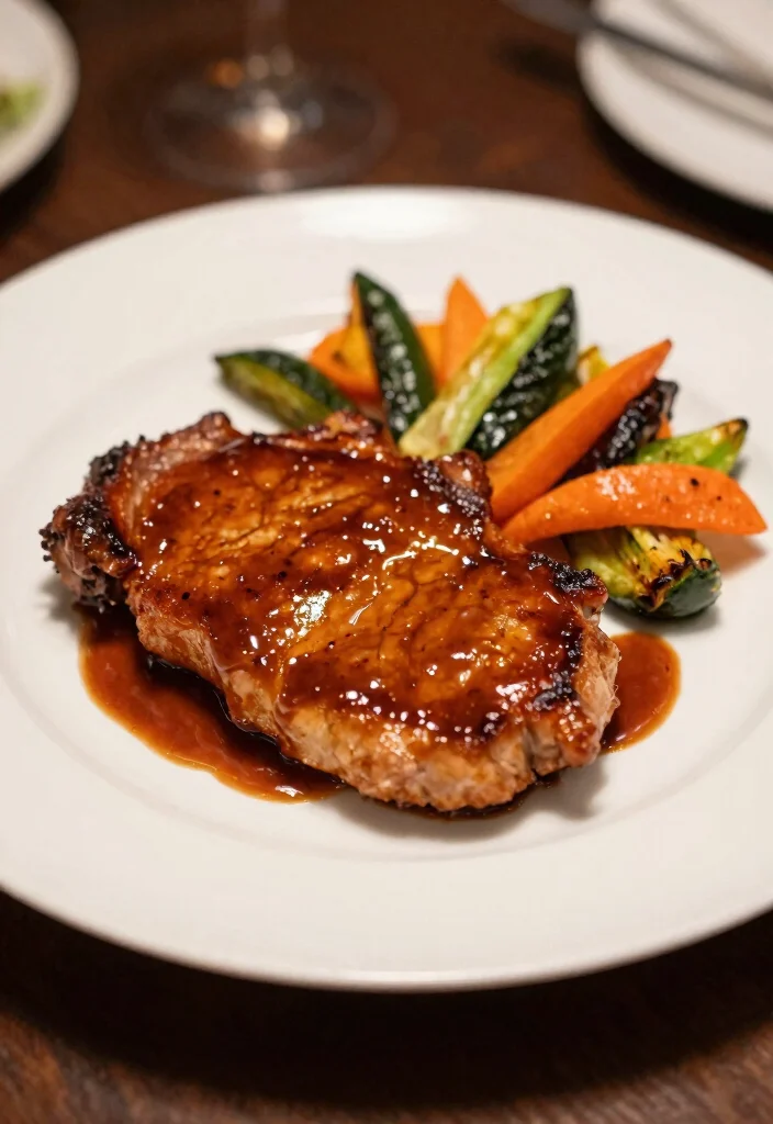 16 Easy Pork Chop Recipes for Juicy Weeknight Dinners - 14. Maple Balsamic Glazed Pork Chops 1