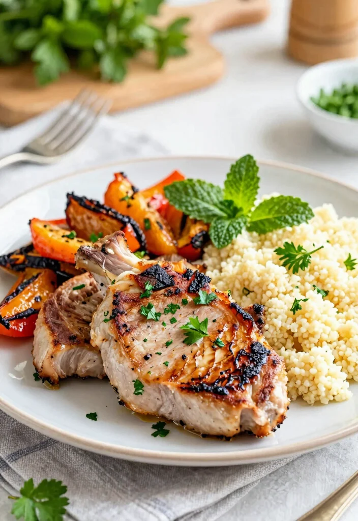 16 Easy Pork Chop Recipes for Juicy Weeknight Dinners - 16. Mediterranean Pork Chops 1