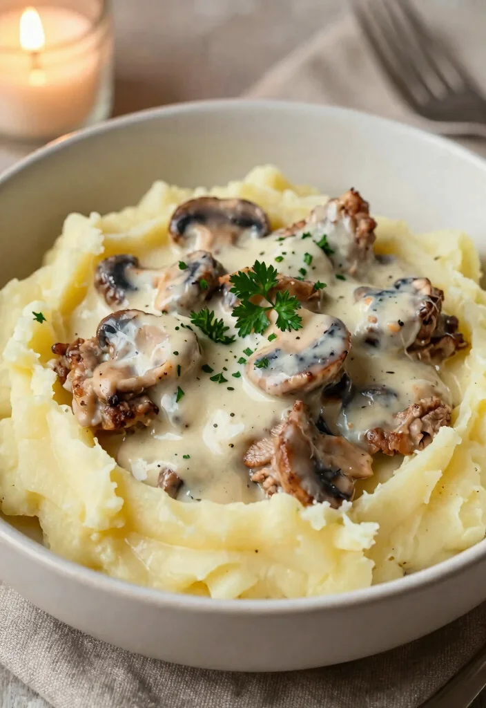 16 Easy Pork Chop Recipes for Juicy Weeknight Dinners - 8. Creamy Mushroom Pork Chops 1