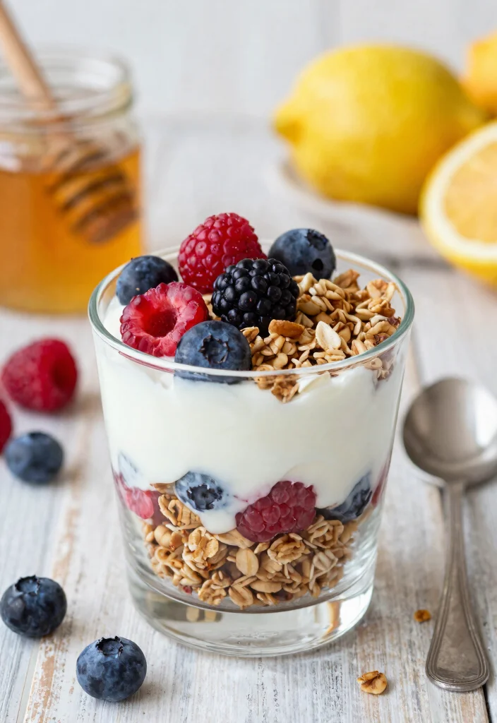 16 Easy Recipes for Lunch: Simple Everyday Ideas - 3. Greek Yogurt Parfait 1