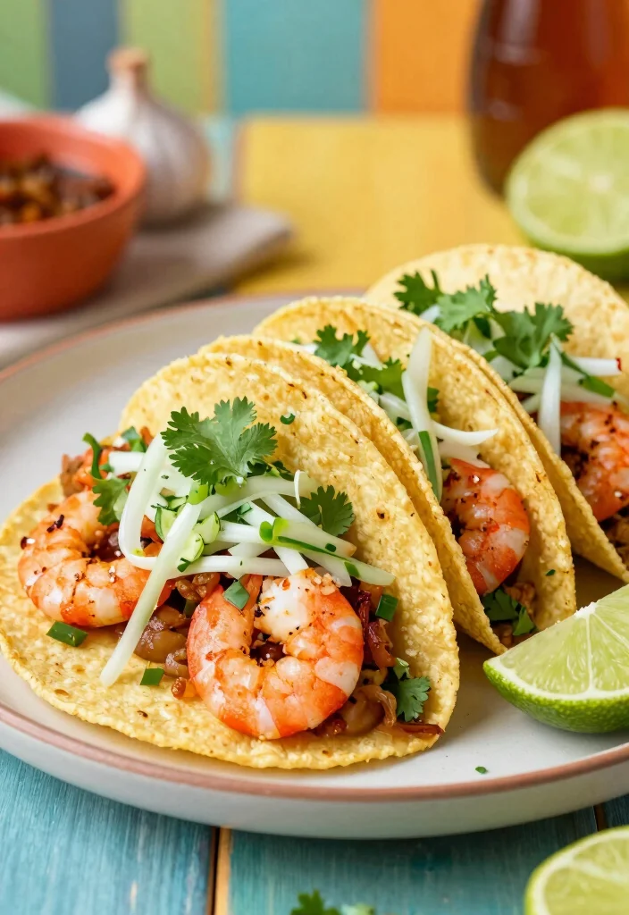 16 Easy Recipes for Lunch: Simple Everyday Ideas - 9. Spicy Shrimp Tacos 1