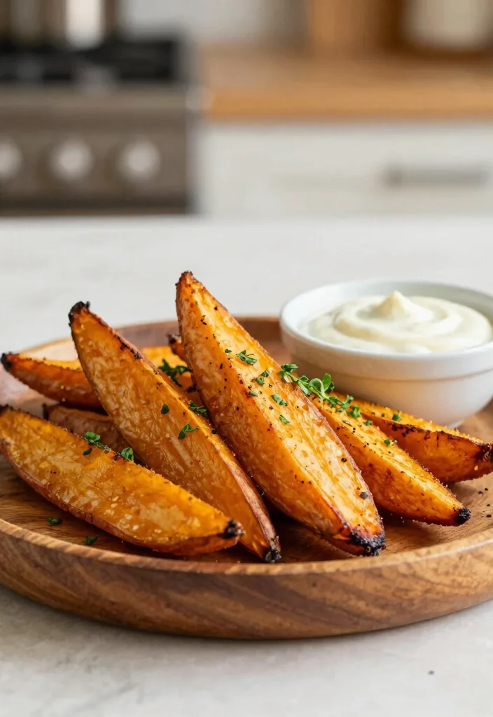 16 Easy Sweet Potato Recipes for Healthy Comfort Sides 3 16 Easy Sweet Potato Recipes for Healthy Comfort Sides - 2. Roasted Sweet Potato Wedges 1