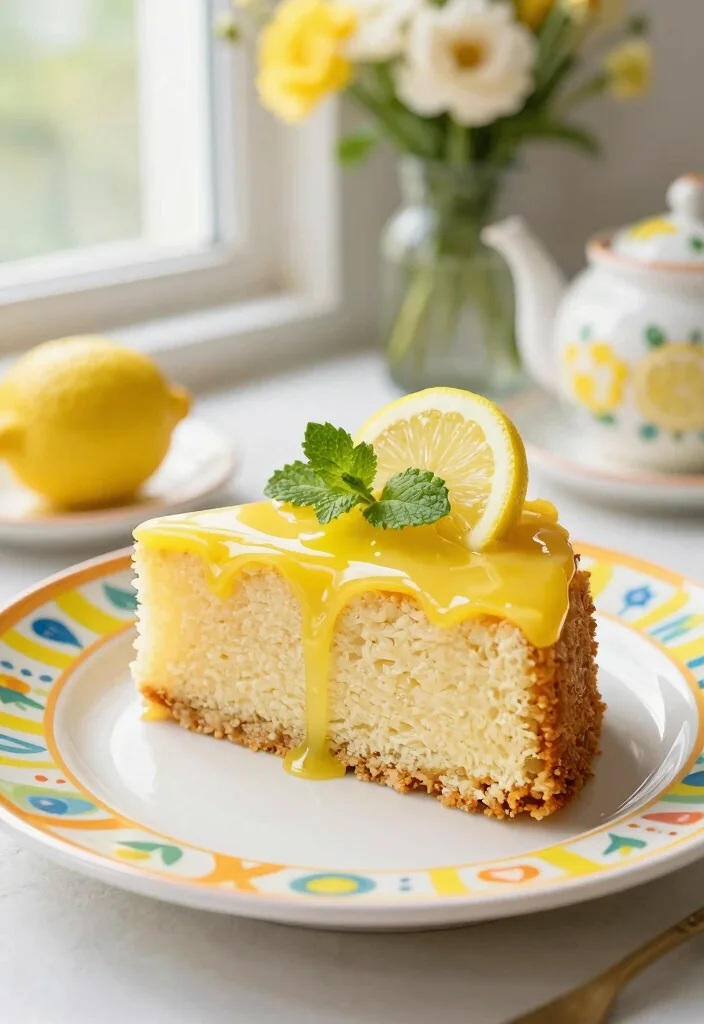 16 Great British Bake Off Recipes: Iconic Baking Favorites - 4. Lemon Drizzle Cake 1