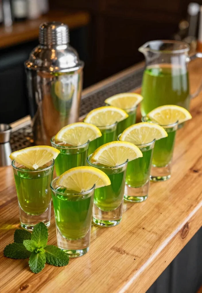 16 Green Tea Shots Recipes Fun Party Drinks - 1. Classic Green Tea Shot 1