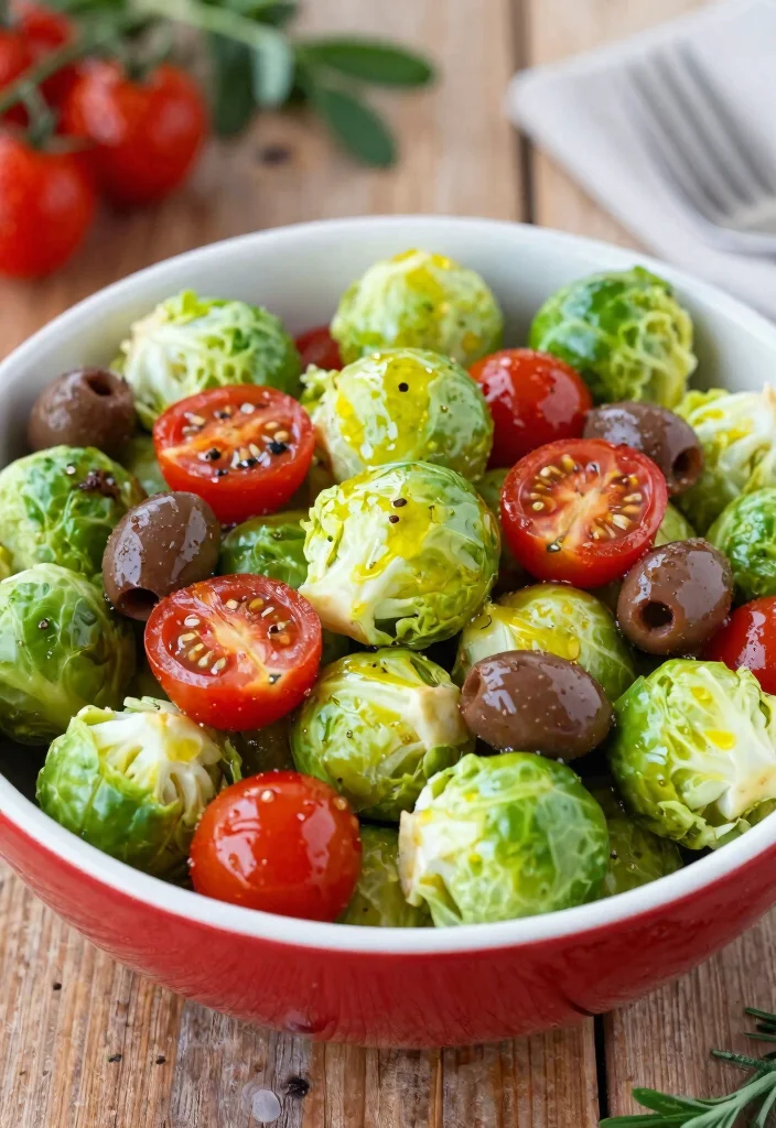 17 Baked Brussel Sprout Recipes: Crispy, Easy, and Flavorful - 12. Mediterranean Brussel Sprouts 1