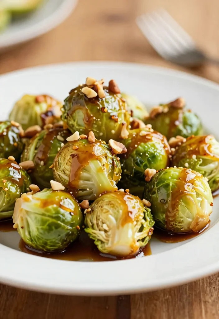 17 Baked Brussel Sprout Recipes: Crispy, Easy, and Flavorful - 3. Maple Balsamic Glazed Brussel Sprouts 1