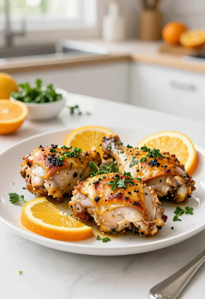 17 Bone In Chicken Thigh Recipes Flavor Packed Dinners - 11. Herb and Citrus Roasted Chicken Thighs 1