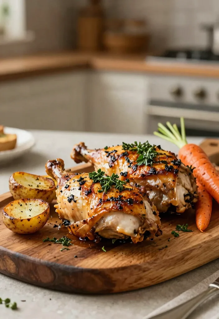 17 Bone In Chicken Thigh Recipes Flavor Packed Dinners - 17. Rustic Herb Chicken Thighs 1