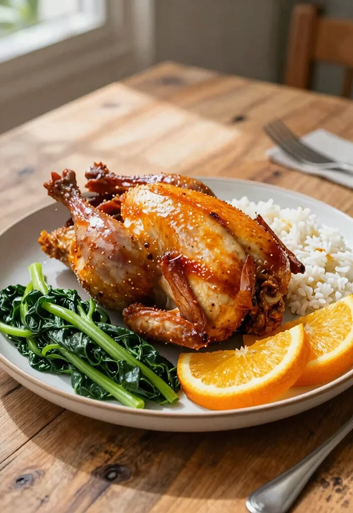 17 Cornish Game Hen Recipes Perfectly Roasted and Elegant - 13. Orange-Ginger Cornish Game Hen 1