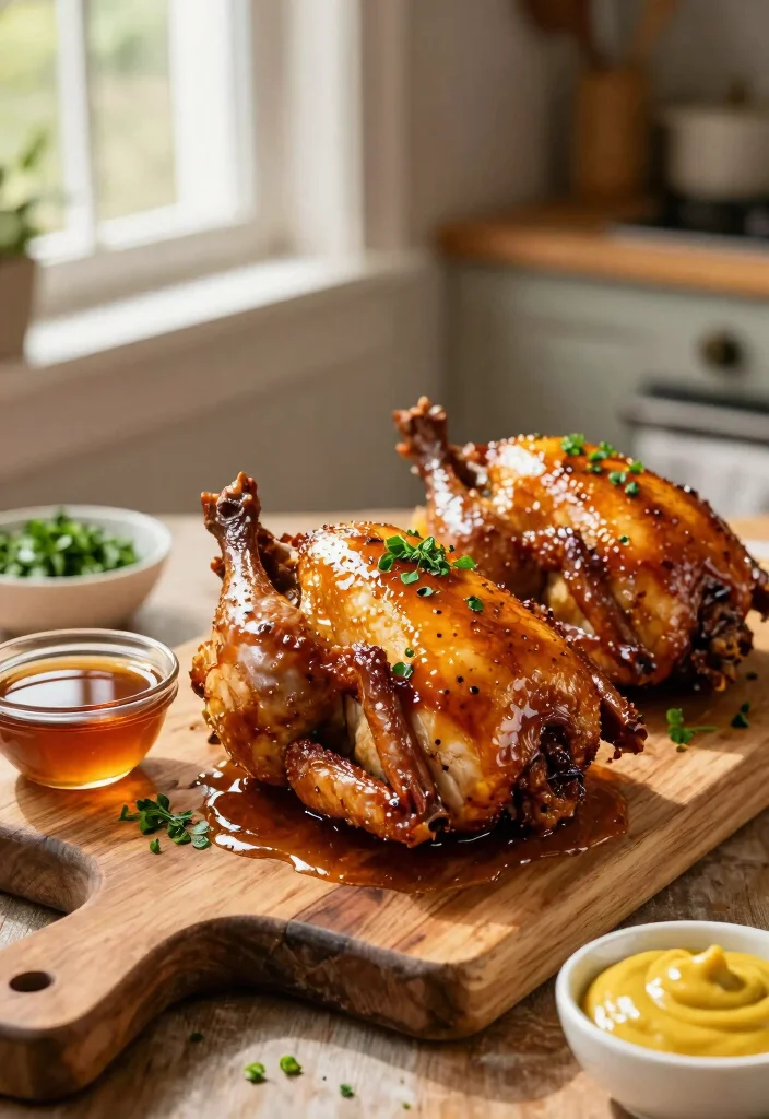 17 Cornish Game Hen Recipes Perfectly Roasted and Elegant - 2. Maple-Glazed Cornish Game Hens 1
