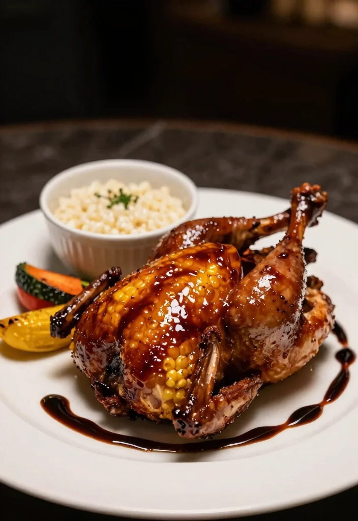 17 Cornish Game Hen Recipes Perfectly Roasted and Elegant - 9. Balsamic-Glazed Cornish Game Hen 1