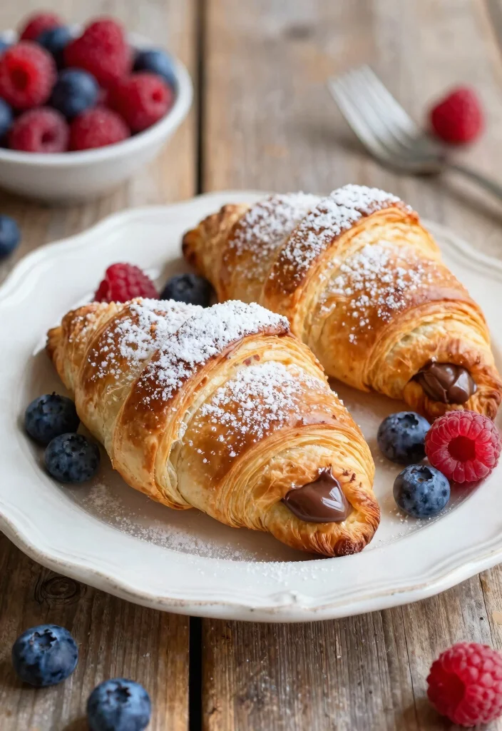 17 Crescent Roll Breakfast Recipes for Flaky Easy Mornings - 12. Nutella Stuffed Crescent Rolls 1