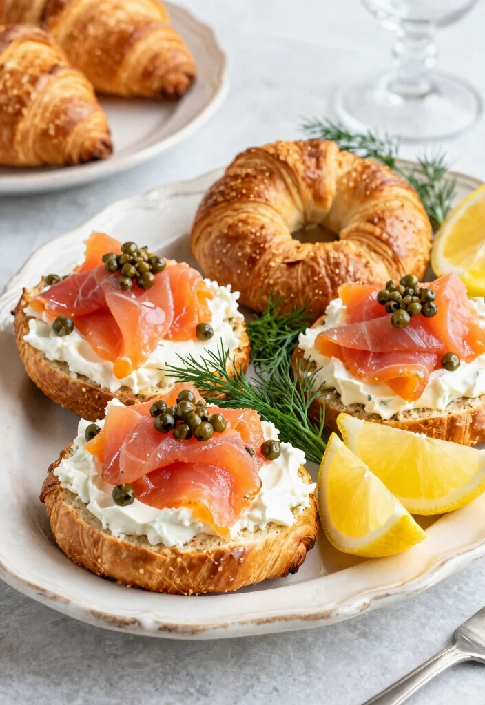 17 Crescent Roll Breakfast Recipes for Flaky Easy Mornings - 16. Crescent Roll Bagels with Lox 1