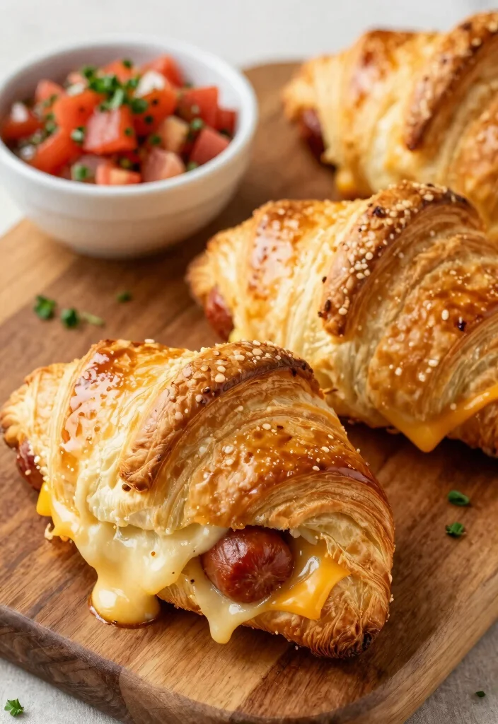 17 Crescent Roll Breakfast Recipes for Flaky Easy Mornings - 6. Sausage and Cheese Stuffed Crescent Rolls 1