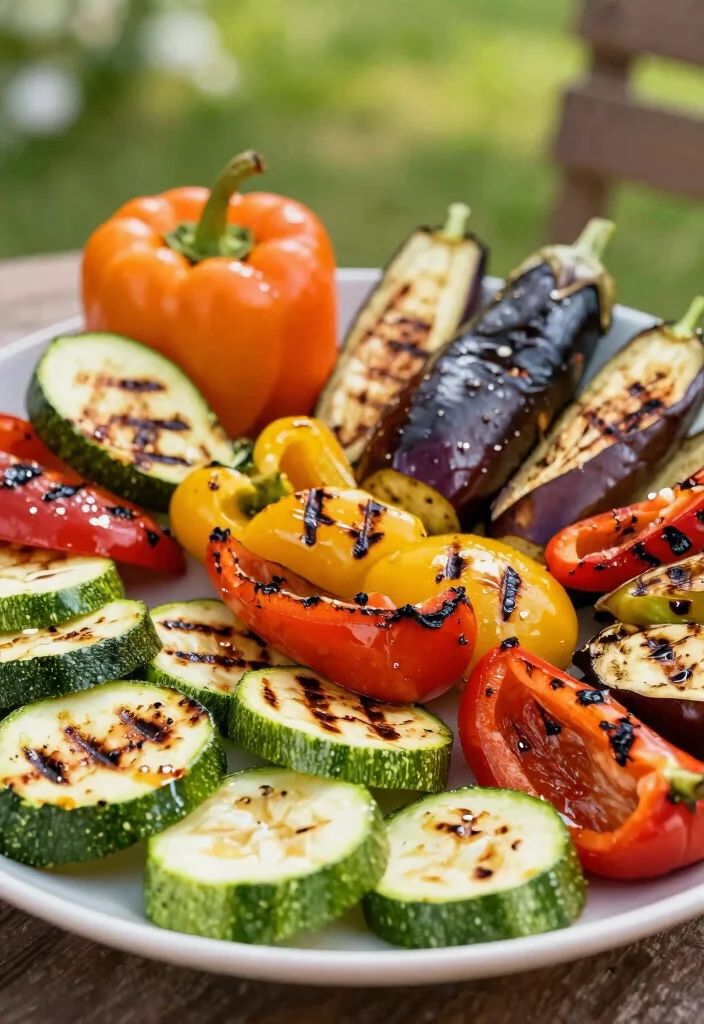 17 Easter Side Dishes Recipes: Fresh Spring Favorites - 12. Grilled Vegetable Platter 1