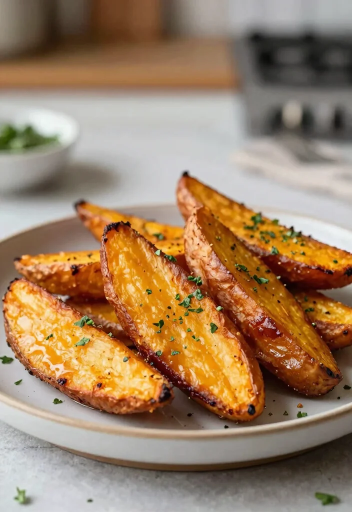 17 Easter Side Dishes Recipes: Fresh Spring Favorites - 15. Baked Sweet Potato Wedges 1