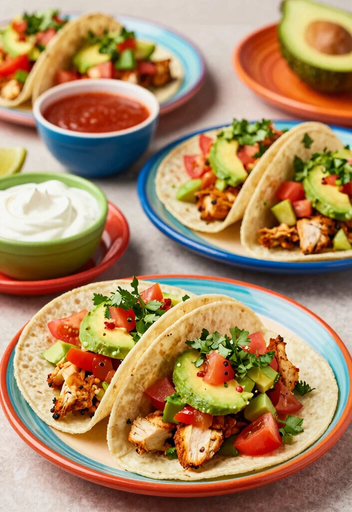 17 Easy Chicken Breast Recipes for Busy Families - 6. Chicken Tacos with Avocado Salsa 1